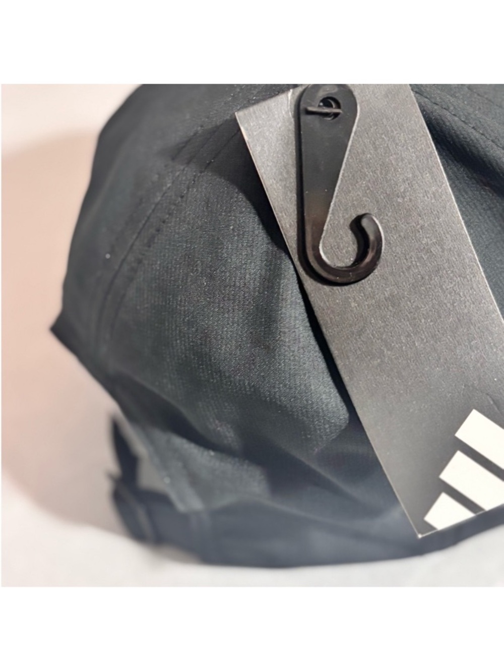 adidas Black Curved-Brim Baseball Cap - Picture 3 of 4